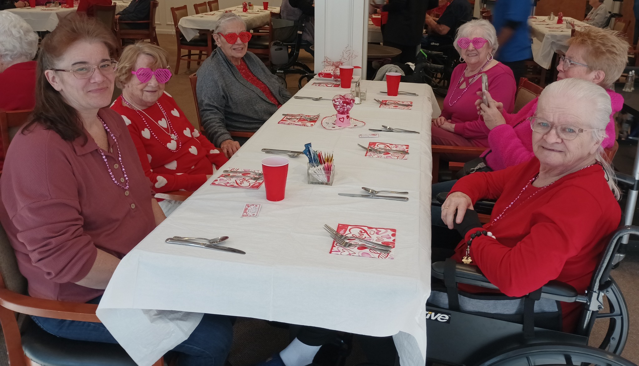 group of woman sitting