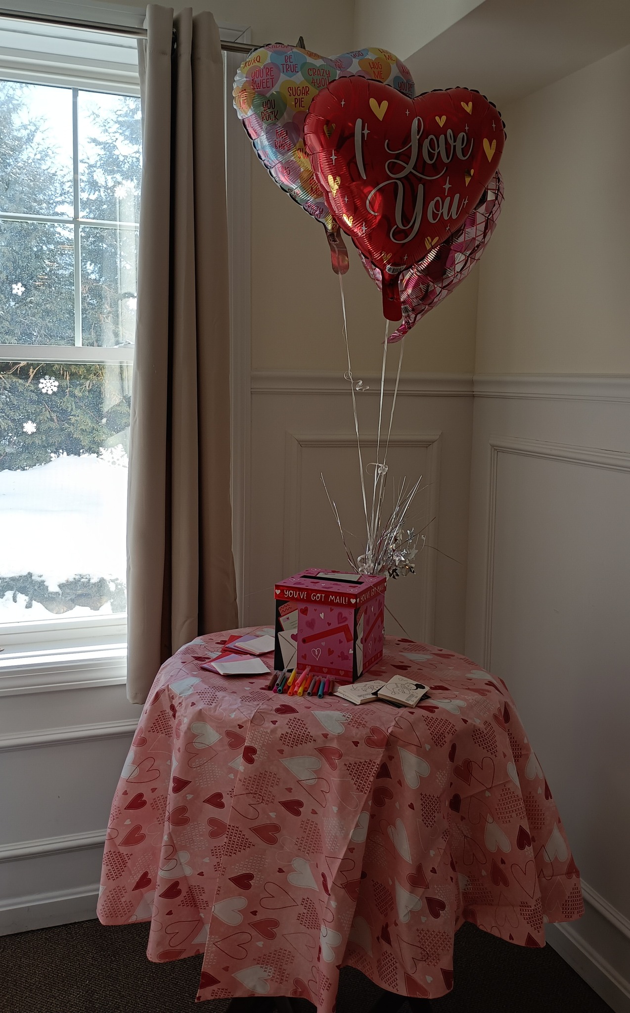 valentine balloons