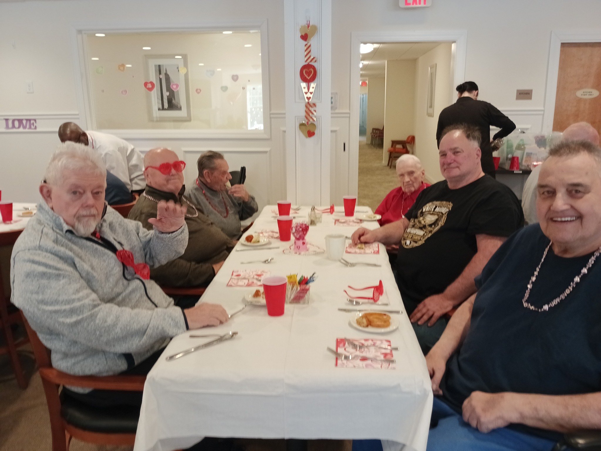 group of man sitting